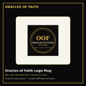 Oracles of Faith Logo Mug