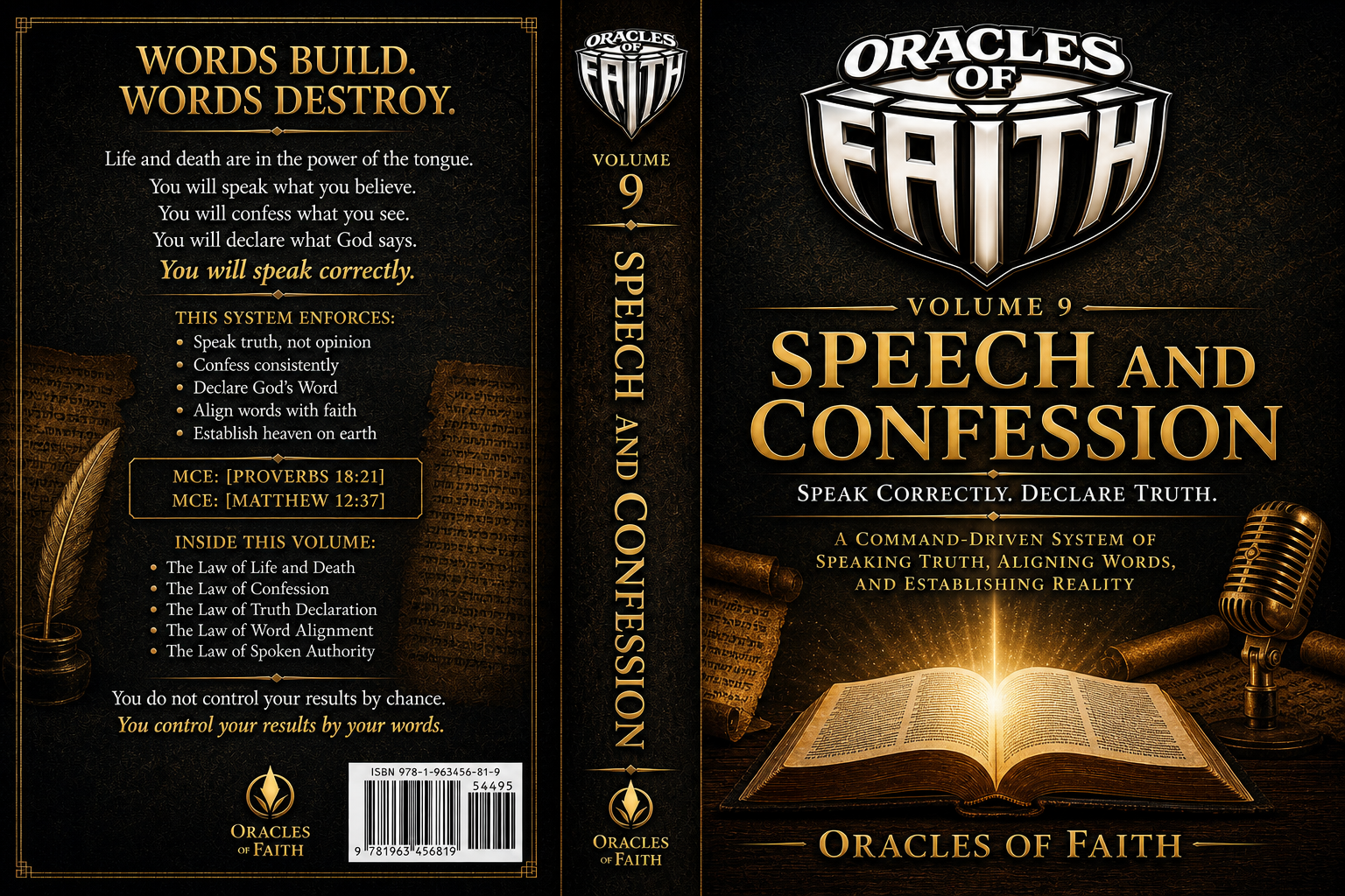 Speech and Confession Volume 9