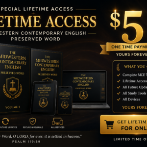 MCE Canon Lifetime Access — 5 Dollar Witness Offer
