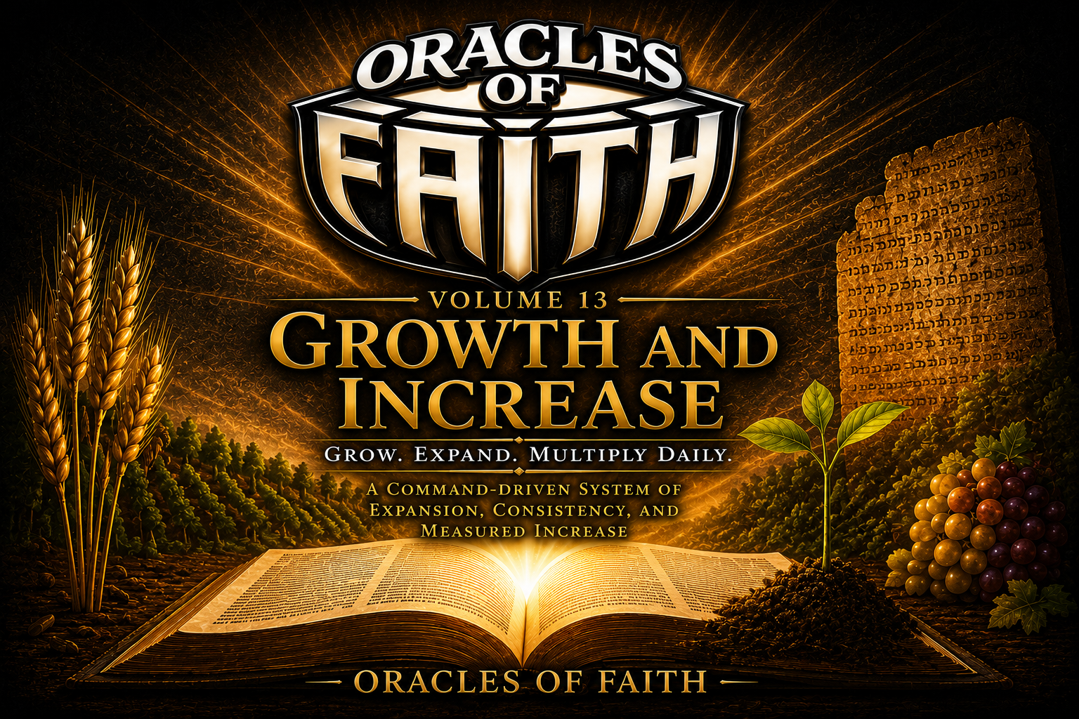 VOLUME 13 Growth and Increase