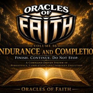 VOLUME 16 Endurance and Completion