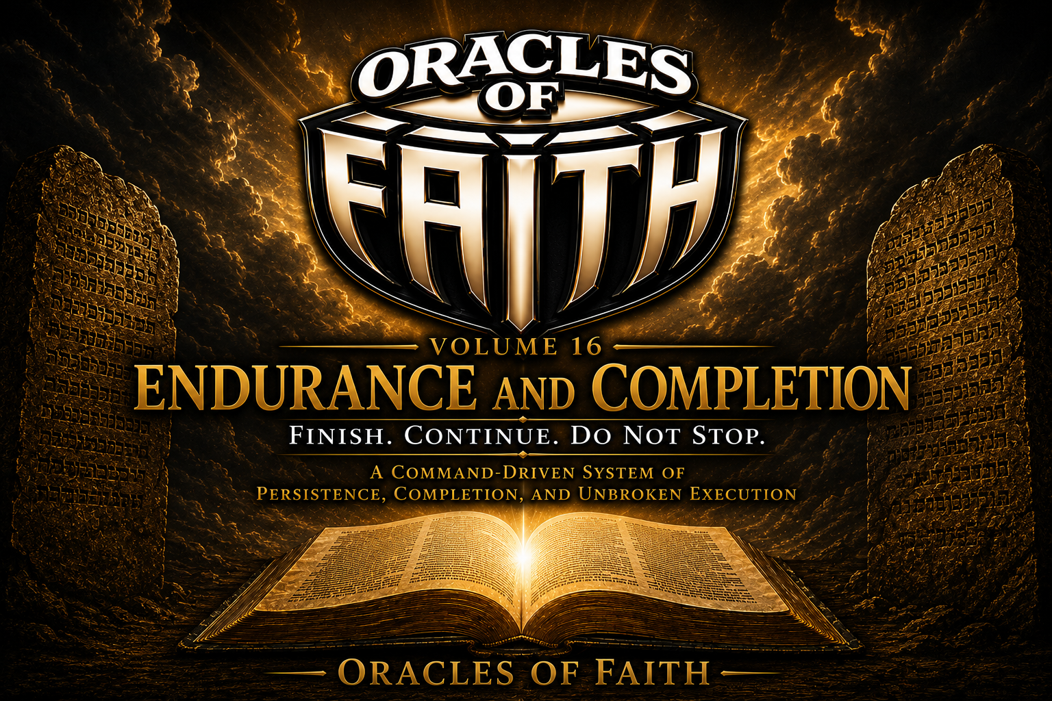 VOLUME 16 Endurance and Completion
