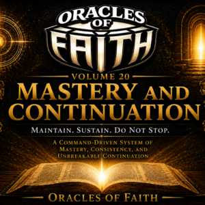VOLUME 20 Mastery and Continuation