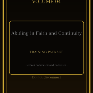 Oracles of Faith Volume 04 — Abiding in Faith and Continuity Training Package