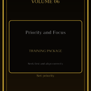 Oracles of Faith Volume 06 — Priority and Focus Training Package